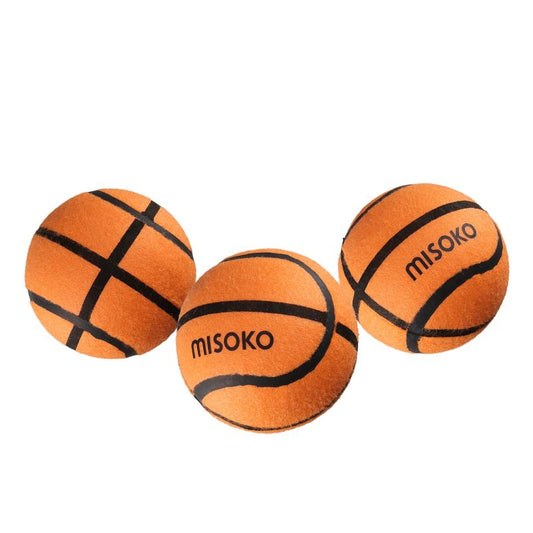 Misoko šunų žaislas, teniso kamuoliukai, krepšinio kamuoliai, 3 vnt
