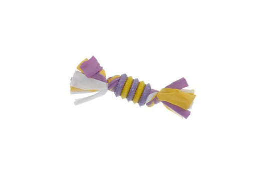 Misoko šunų žaislas, žiedas su virvėmis