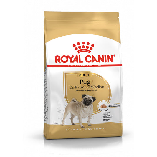 Royal Canin mopsų veislės suaugusių šunų sausas pašaras