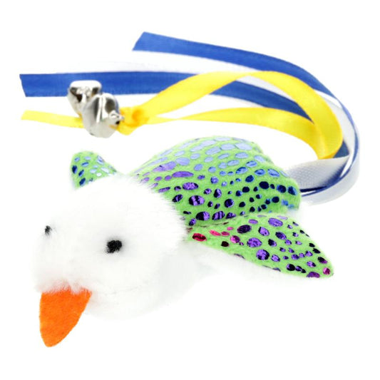 Hippie Pet kačių žaislas, paukštis, 7,5 cm