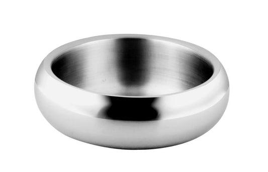 Agx Steel gyvūnų augintinių dubenėlis, metalinis, sidabrinis
