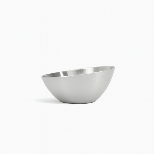 Agx Steel gyvūnų augintinių dubenėlis, metalinis, 165 ml, Ø11 cm