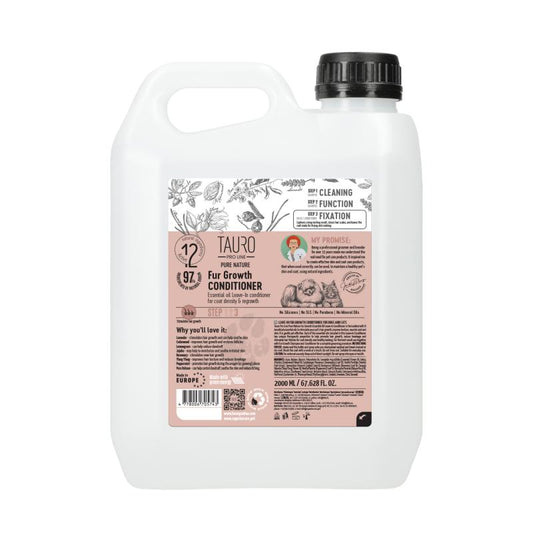 Tauro Pro Line Pure Nature Fur Growth šunų ir kačių kailio augimą skatinantis purškiamas kondicionierius