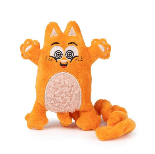 Kačių žaislas, pliušinis, su katžole