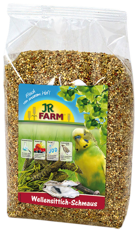 Jr Farm Visavertis banguotųjų papūgų lesalas