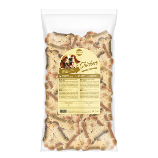 Šunų pašaro papildas-skanėstai, su vištiena