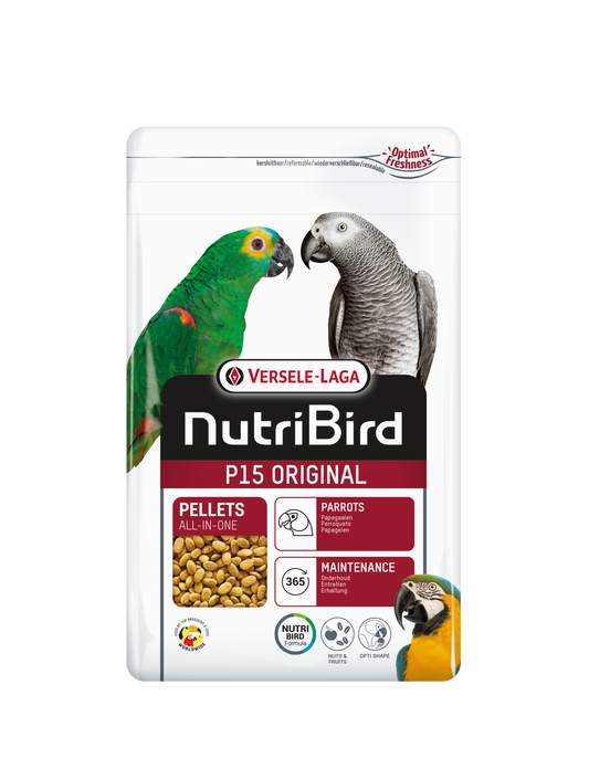 Versele Laga NutriBird P15 Original - praturtintas didelių papūgų lesalas