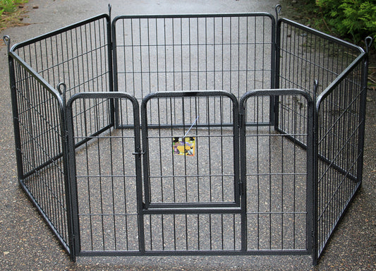 6 dalių gyvūnų aptvaras