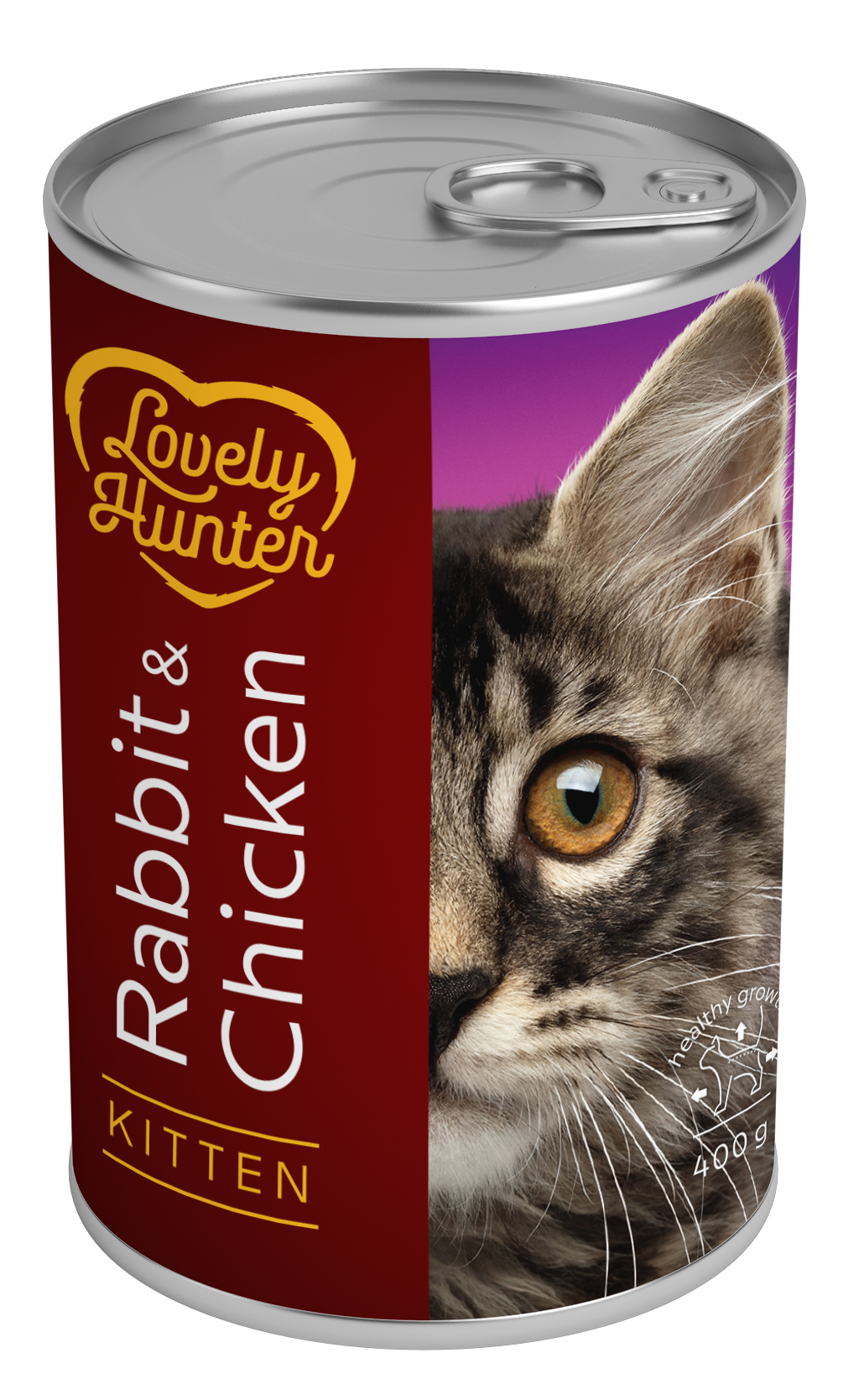 Jaunųkačiųkonservuotaspašarassutriušienairvištiena