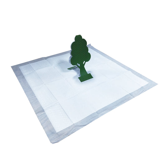 Šunų vienkartinės palos su 3D pastatomu medeliu, 60x60 cm, 15 vnt