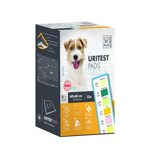 Gyvūnų šlapimo testai, 60x60 cm, 15 vnt.