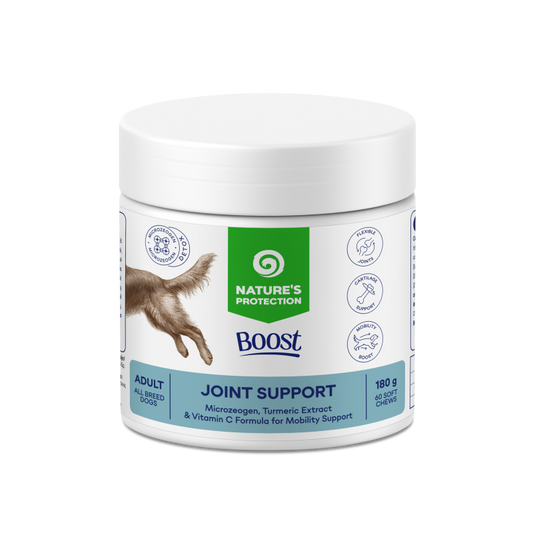 Minkšti skanėstų formos papildai šunims sąnarių sveikatai palaikyti