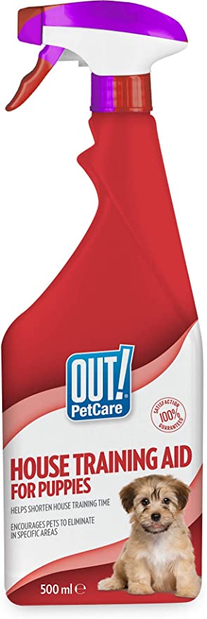 OUT Training Aid šuniukų namų dresūros priemonė, 500 ml