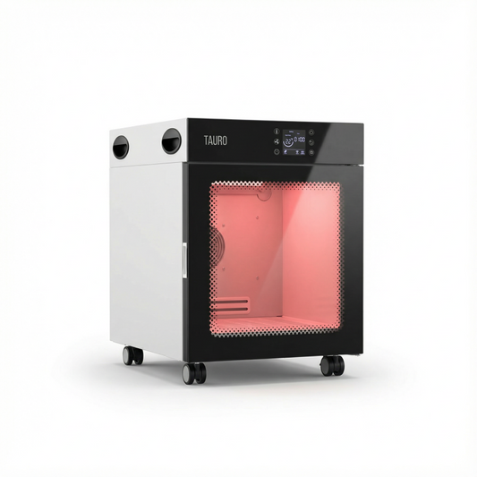 Gyvūnų augintinių mini išmanioji džiovyklė, juodos ir baltos spalvos