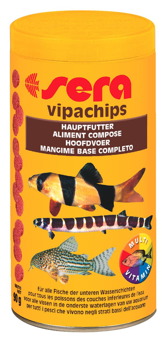 Sera Vipachips Pašaras dugninėms žuvims