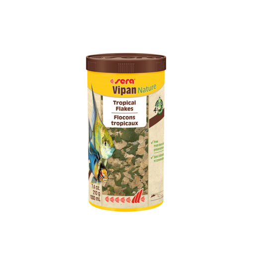 Sera Vipan Nature Pašaras žuvims, bendriems akvariumams