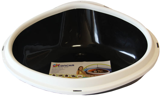 Smulkių gyvūnų tualetas su rėmu CONCHA