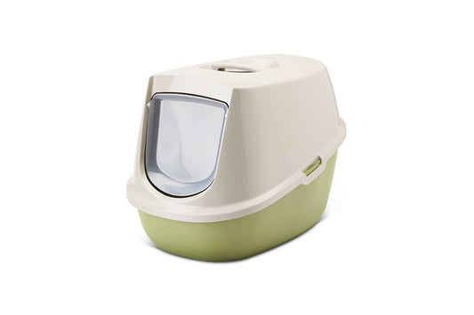 Kačių tualetas iš perdirbto plastiko