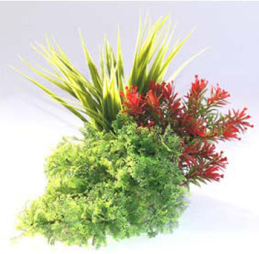 Plastikinis augalas Tropical bouquet