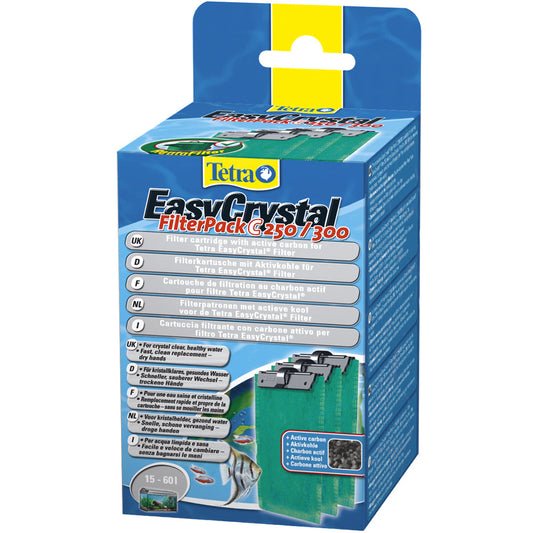 Tetratec EasyCrystal FilterPack C 250/300 kempinės su anglim
