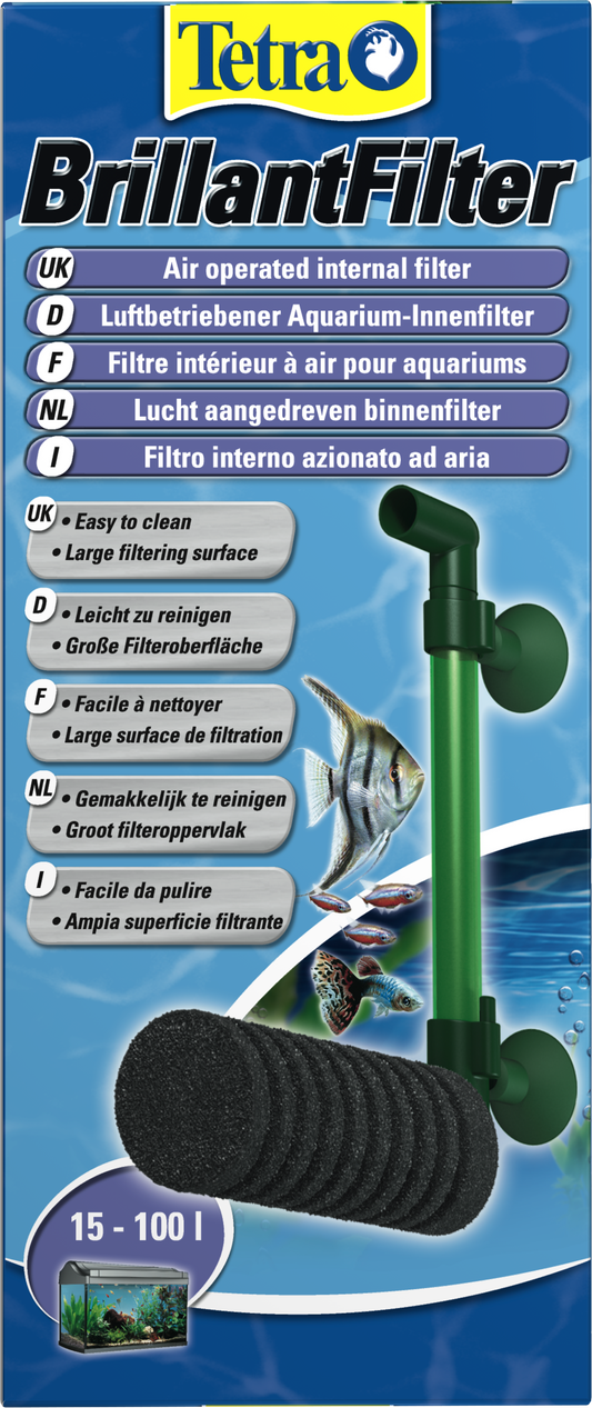 TETRA Brillant filter akvariumų filtras (iki 100 l)