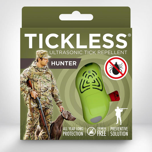 TickLess Hunter ultragarsinis pakabukas nuo erkių ir blusų, žalias