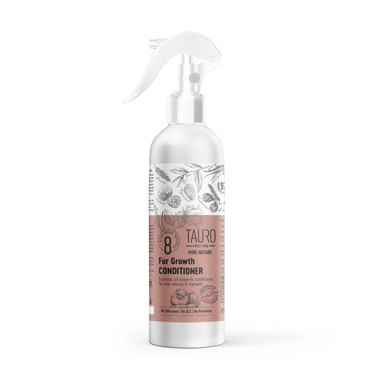 Tauro Pro Line Pure Nature Fur Growth šunų ir kačių kailio augimą skatinantis purškiamas kondicionierius, 250 ml NEUŽSAKOMA