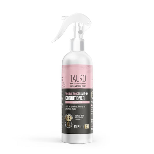 TAURO PRO LINE Ultra Natural Care Volume Boost Leave - In Conditionier, purškiamas nenuplaunamas kondicionierius suteikiantis šunų