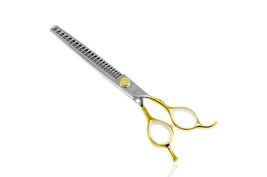 Nerūdijančiojo plieno žirklės filiravimui (chunker) "Perfection by Janita J. Plunge, 18 cm