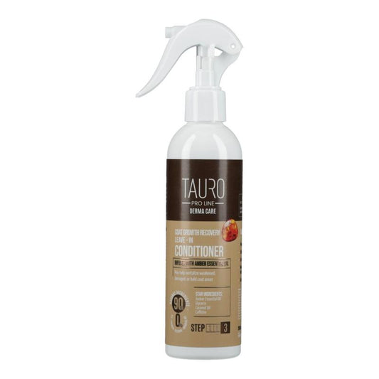 TAURO PRO LINE Derma Care Coat Growth Recovery Leave-In Conditioner for dogs and cats, šunų ir kačių kailio augimą atkuriantis nen