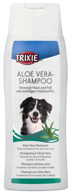 Aloe vera šunų šampūnas su alijošiumi, 250 ml