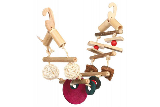 Paukščių pakabinamas žaislas