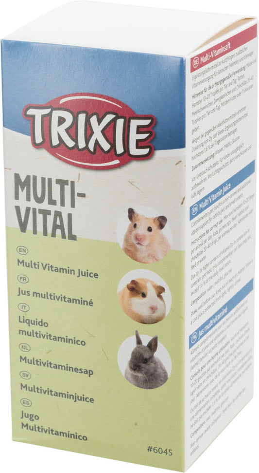 Triušių ir mažų graužikų pašaro papildas – vitaminai