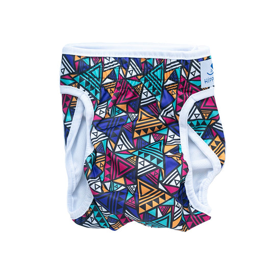 Šunų kalių daugkartinio naudojimo sauskelnės, trikampiai XS