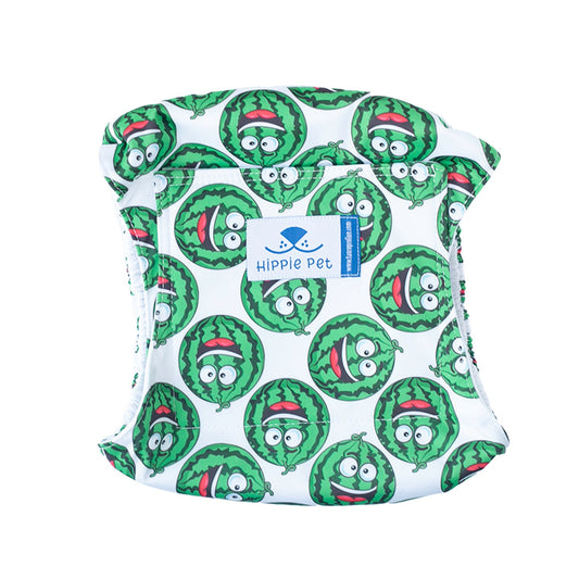 Šunų patinų daugkartinio naudojimo sauskelnės, arbūzai XXL