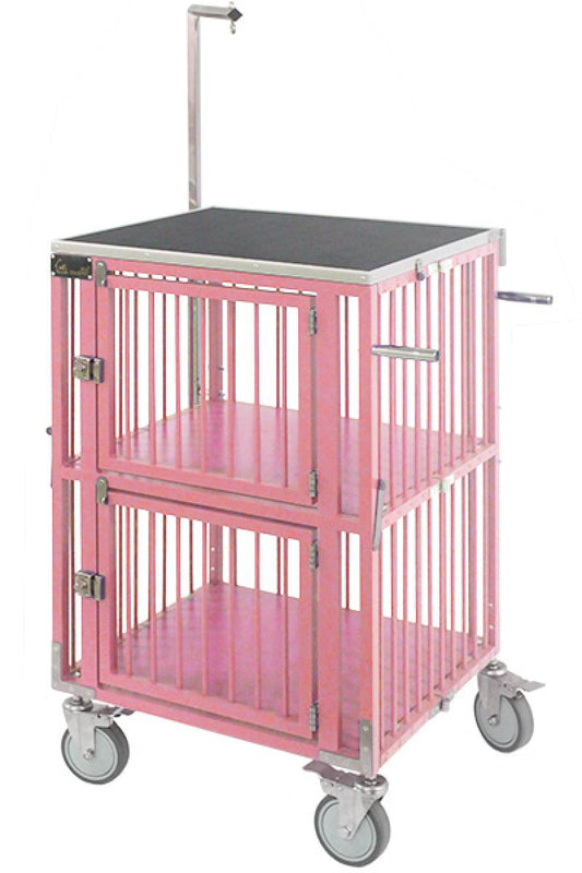 Gyvūnų augintinių sulankstomas vežimėlis, 2 aukštų