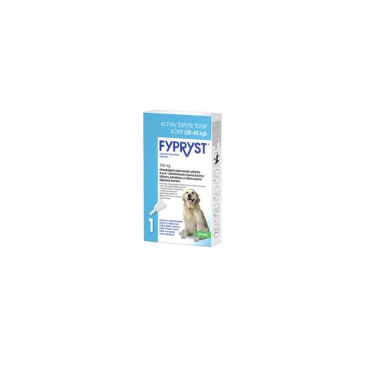 Šunų (20-40 kg) tirpalas nuo erkių ir blusų FYPRYST 2,68 ml