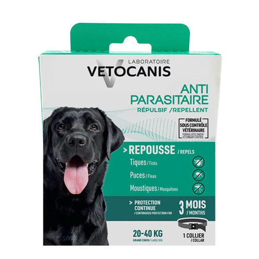Vetocanis atbaidantis antkaklis didesniems nei 20 kg šunims, 1 vnt.