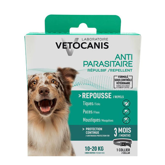 Vetocanis atbaidantis antkaklis šunims 10-20 kg, 1 vnt.