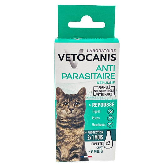 Vetocanis atbaidantis užlašinamas tirpalas katėms, 2 vnt.