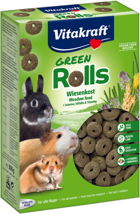 Vitakraft Green Rolls graužikų pašaro papildas