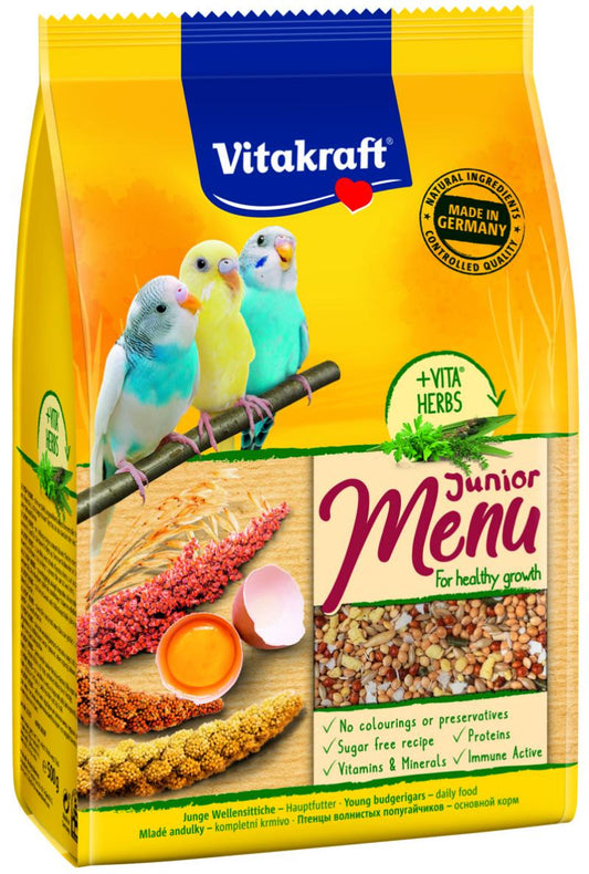 Vitakraft Menu Budgies Kids Lesalas banguotoms papūgoms