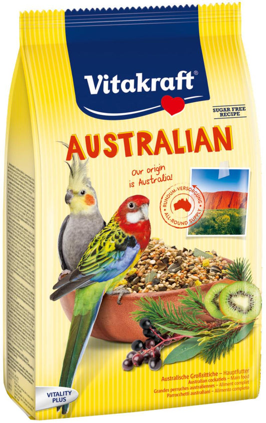 Vitakraft MR Australian Lesalas su eukaliptu vidutinėms papūgoms