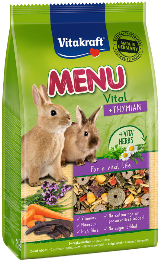Vitakraft Menu thymian Pašaras triušiams