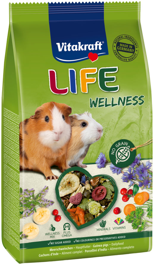 Vitakraft Life Wellness visavertis jūrų kiaulyčių pašaras