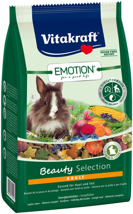 Vitakraft Emotion Beauty pašaras dekoratyviniams triušiams