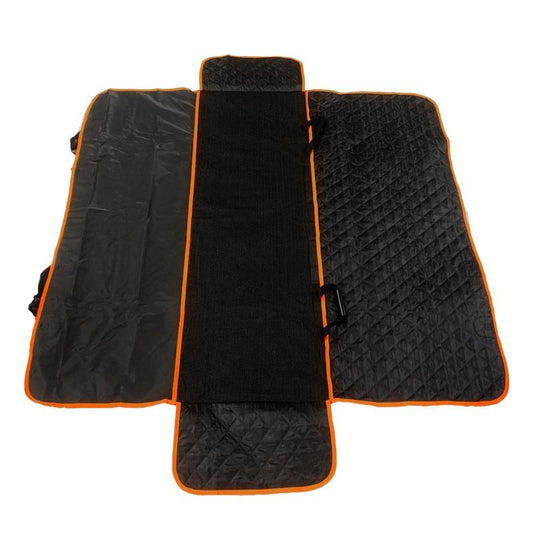 Automobilių sėdynės užtiesalas skirtas šunų transportavimui