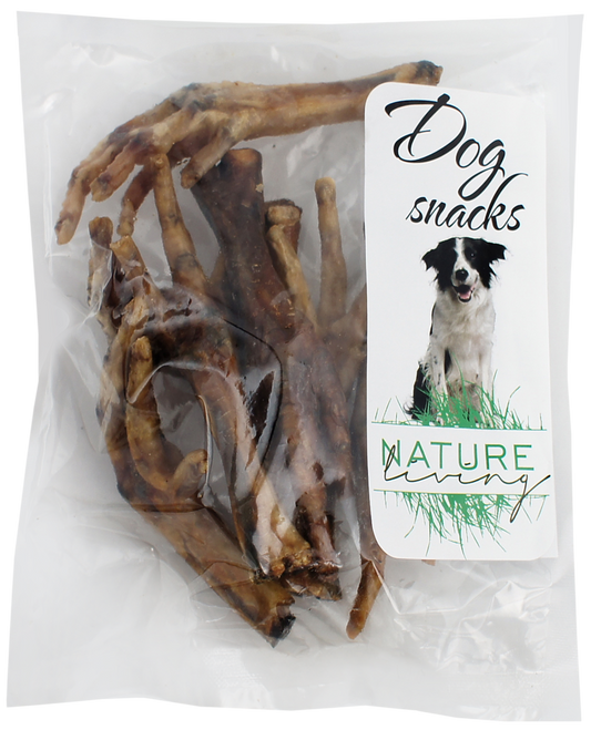 Džiovintos vištų kojelės