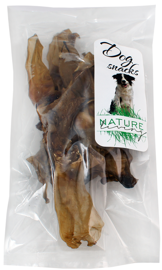 Džiovintos triušių ausys